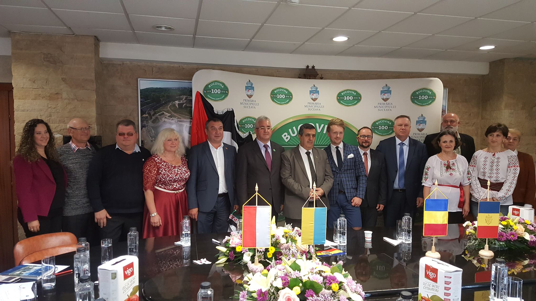 سلمان يشارك بإحتفال مدينة سوتشافا الرومانية المتوأمة مع مدينة بيت لحم والإتفاق حول تبادلات عديدة بين الجانبين