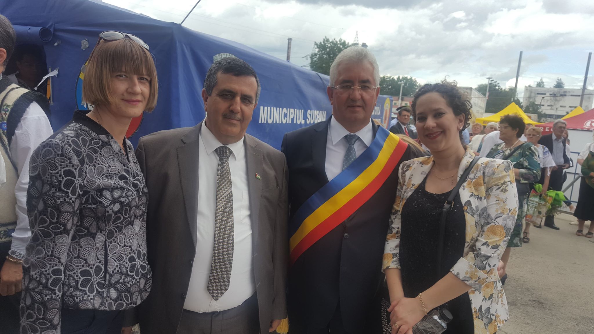 سلمان يشارك بإحتفال مدينة سوتشافا الرومانية المتوأمة مع مدينة بيت لحم والإتفاق حول تبادلات عديدة بين الجانبين