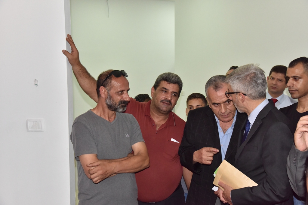 في إطار اتفاقية التوأمة بين بلديتي بيت لحم وجرونوبل  إفتتاح غرفة للتسلق في مبنى محطة الباصات المركزية