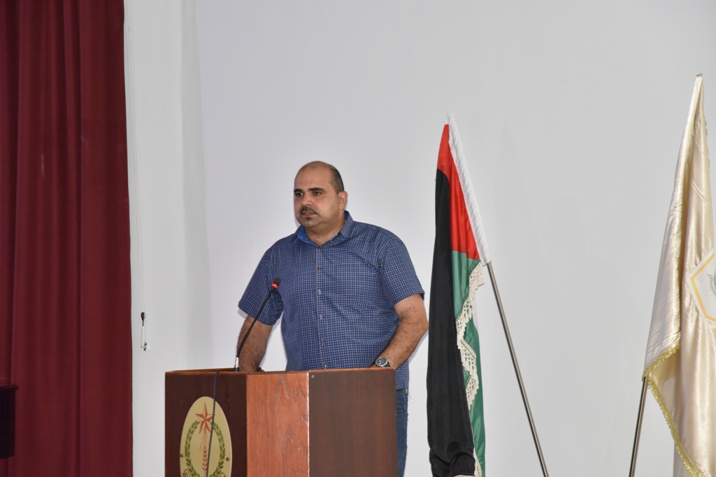 A community meeting  at Bethlehem Peace Center to present the project of (Restoration of the Star Street)