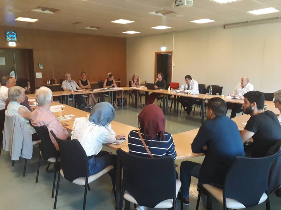 Salman meets Bethlehem's French partners in Grenoble and  conveys Palestine's reality