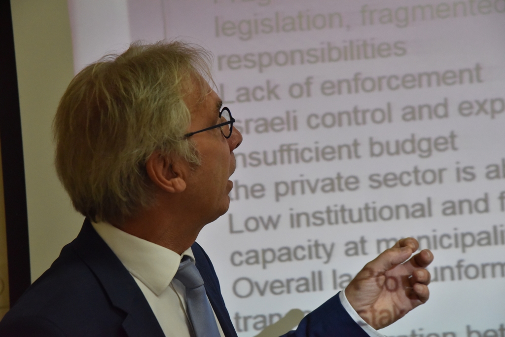 لقاءٌ في بلدية بيت لحم لعرض نتائج تحليل الوضع الحالي لمشروع خطة المرور