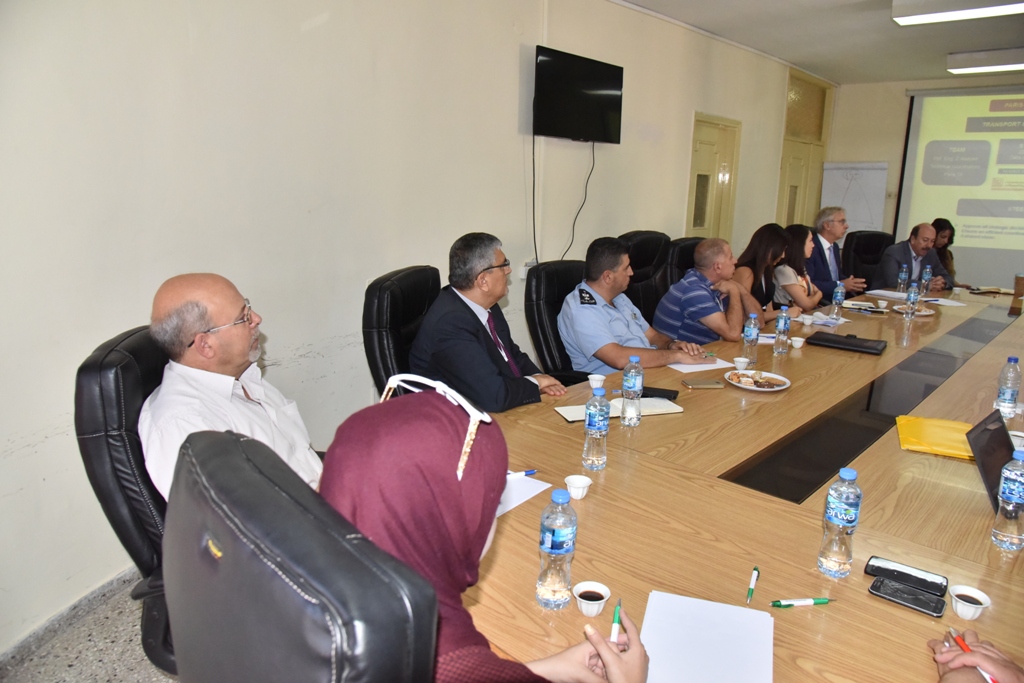 لقاءٌ في بلدية بيت لحم لعرض نتائج تحليل الوضع الحالي لمشروع خطة المرور