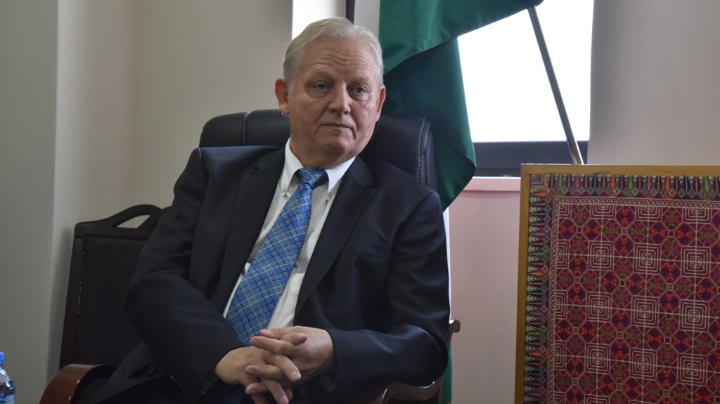 رئيس بلدية بيت لحم يلتقي برئيس بلدية بودابست قبيل توقيع إتفاقية التوأمة