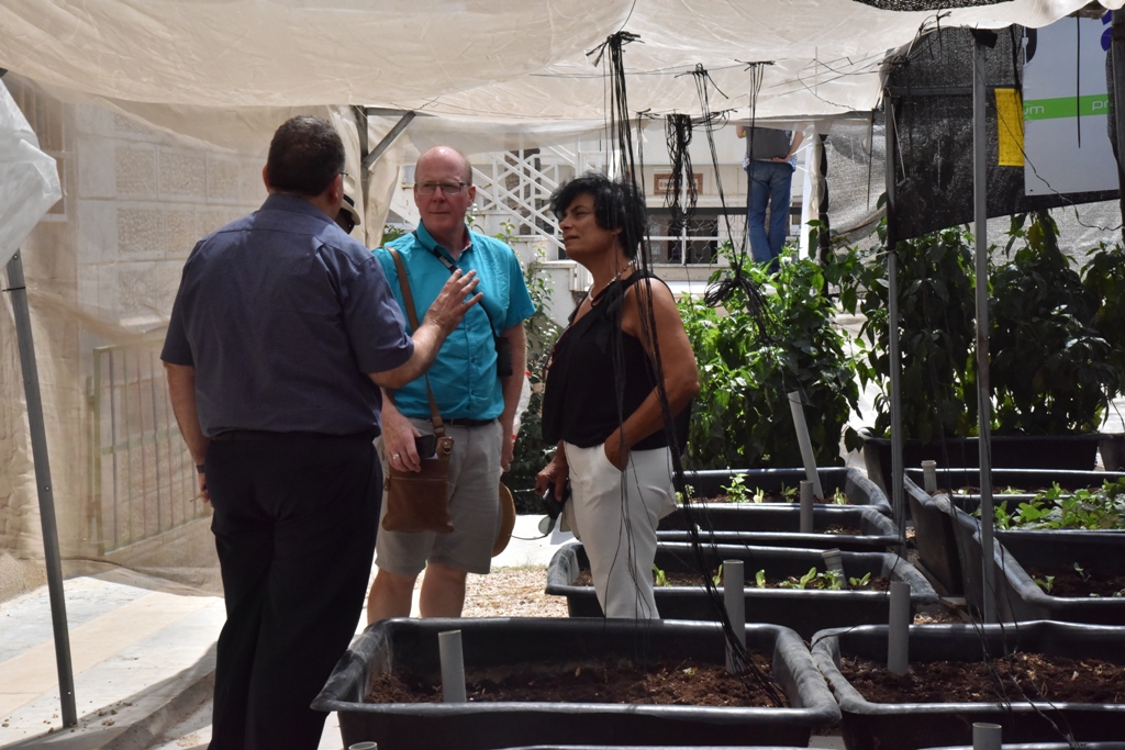 لقاء في مركز السلام في بيت لحم لرؤساء ومدراء البلديات الأعضاء في ميثاق ميلانو لسياسات الغذاء