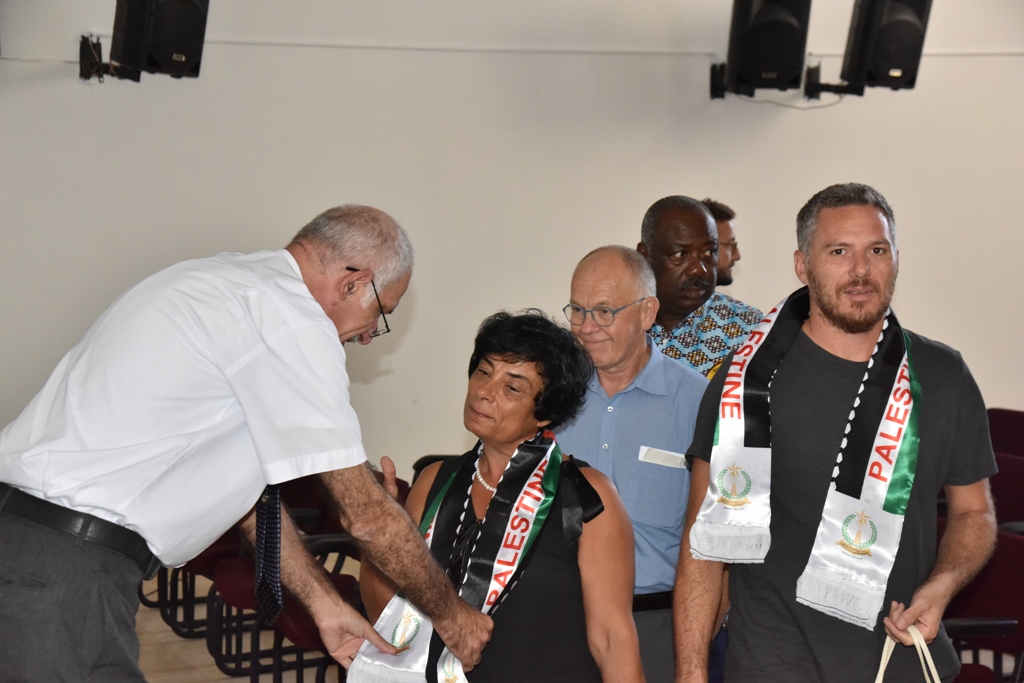 لقاء في مركز السلام في بيت لحم لرؤساء ومدراء البلديات الأعضاء في ميثاق ميلانو لسياسات الغذاء