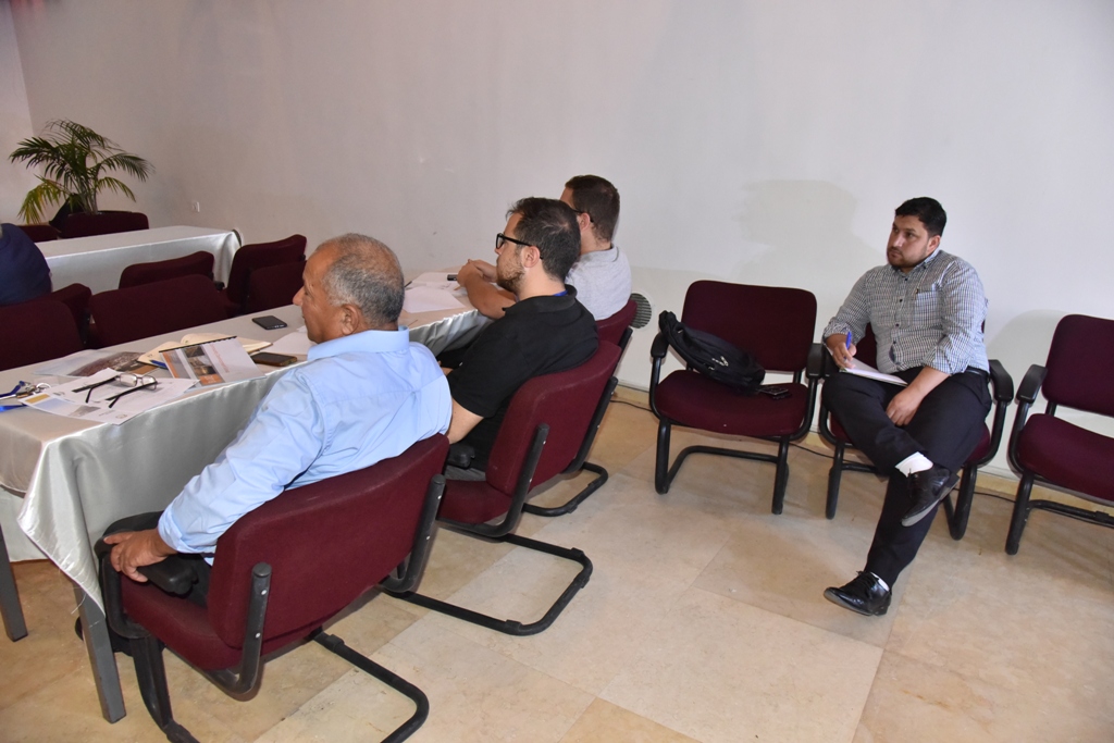 ورشة عمل في مركز السلام/ بيت لحم تحت عنوان ( الحركة المرورية لمحافظة بيت لحم للعام 2030 )