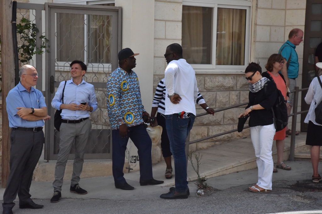 لقاء في مركز السلام في بيت لحم لرؤساء ومدراء البلديات الأعضاء في ميثاق ميلانو لسياسات الغذاء