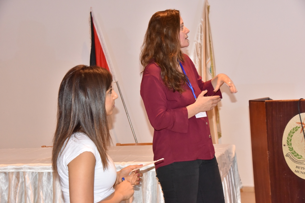 ورشة عمل في مركز السلام/ بيت لحم تحت عنوان ( الحركة المرورية لمحافظة بيت لحم للعام 2030 )