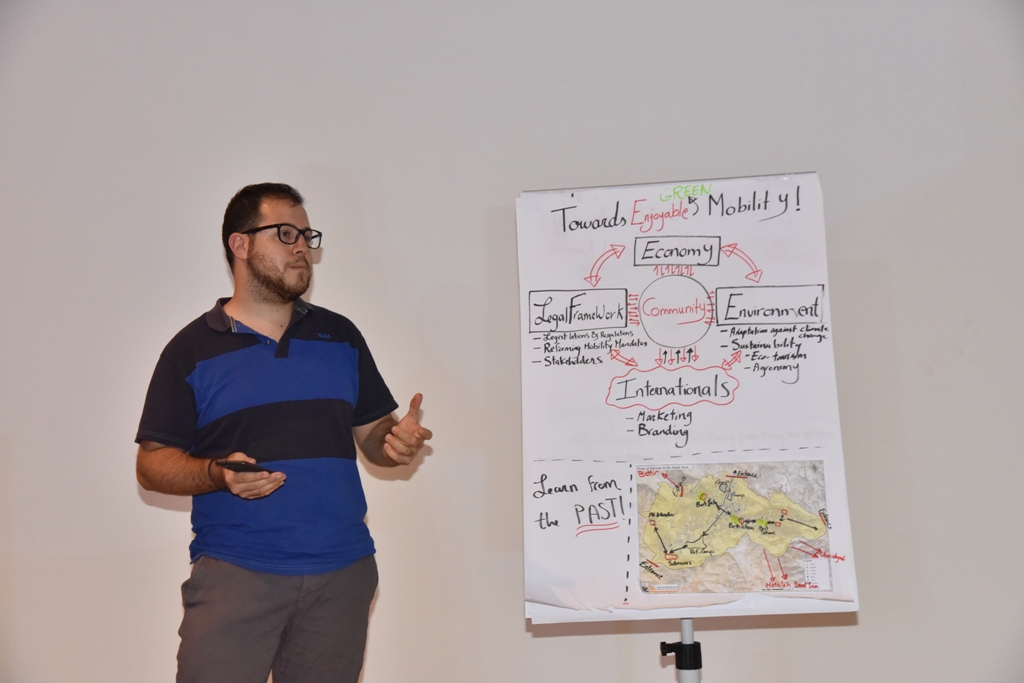 ورشة عمل في مركز السلام/ بيت لحم تحت عنوان ( الحركة المرورية لمحافظة بيت لحم للعام 2030 )
