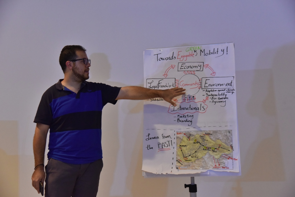 ورشة عمل في مركز السلام/ بيت لحم تحت عنوان ( الحركة المرورية لمحافظة بيت لحم للعام 2030 )