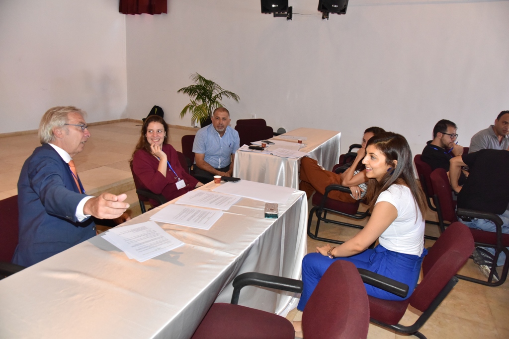 ورشة عمل في مركز السلام/ بيت لحم تحت عنوان ( الحركة المرورية لمحافظة بيت لحم للعام 2030 )