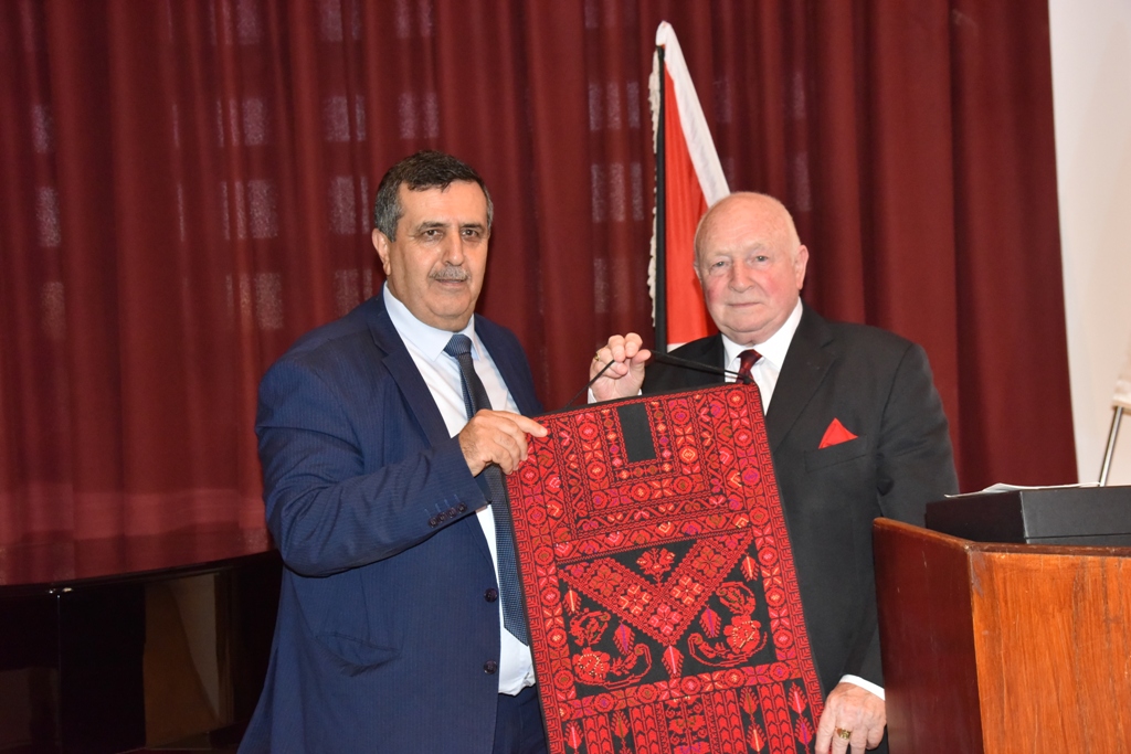 حفل في مركز السلام/ بيت لحم على شرف رئيس بلدية غلاسجو والوفد الإسكتلندي المرافق