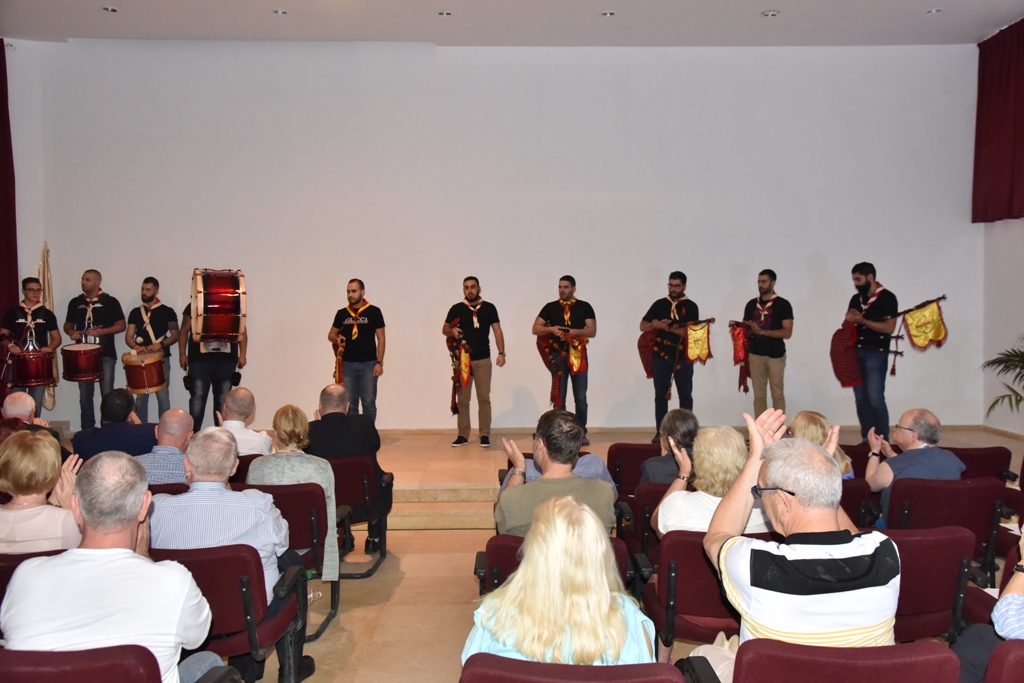 حفل في مركز السلام/ بيت لحم على شرف رئيس بلدية غلاسجو والوفد الإسكتلندي المرافق