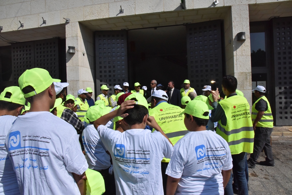 حملة اليوم العالمي للنظافة تنطلق في محافظة بيت لحم تحت شعار بيت لحم نظيفة وخضراء