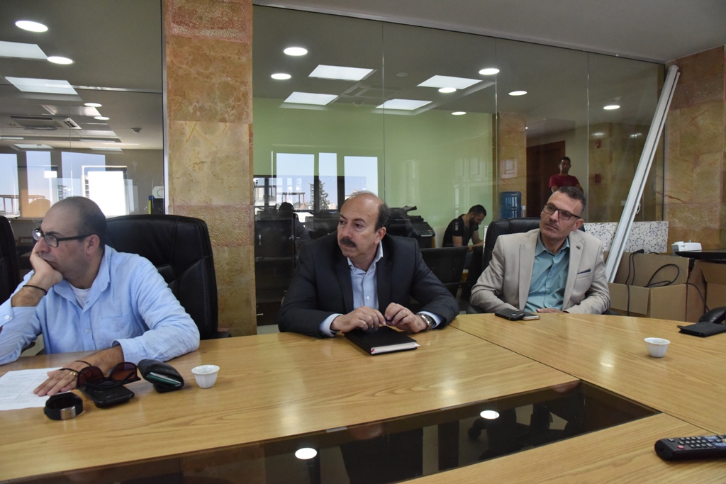 رئيس بلدية بيت لحم يلتقي مع مؤسسات وبلديات المحافظة تحضيراً لحملة بيت لحم نظيفة وخضراء بمناسبة اليوم العالمي للنظافة