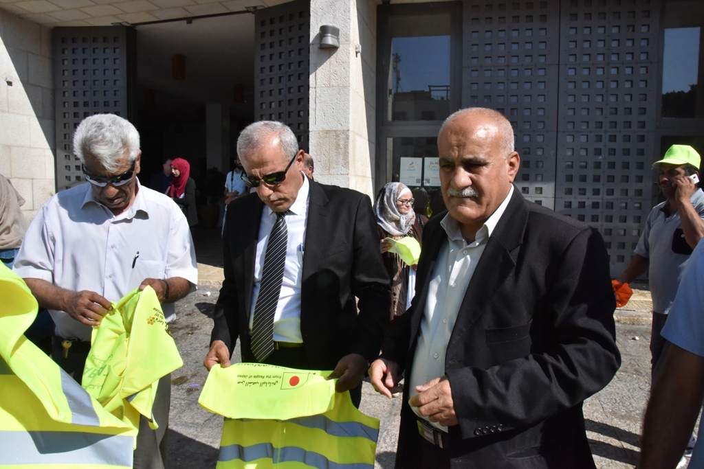 حملة اليوم العالمي للنظافة تنطلق في محافظة بيت لحم تحت شعار بيت لحم نظيفة وخضراء