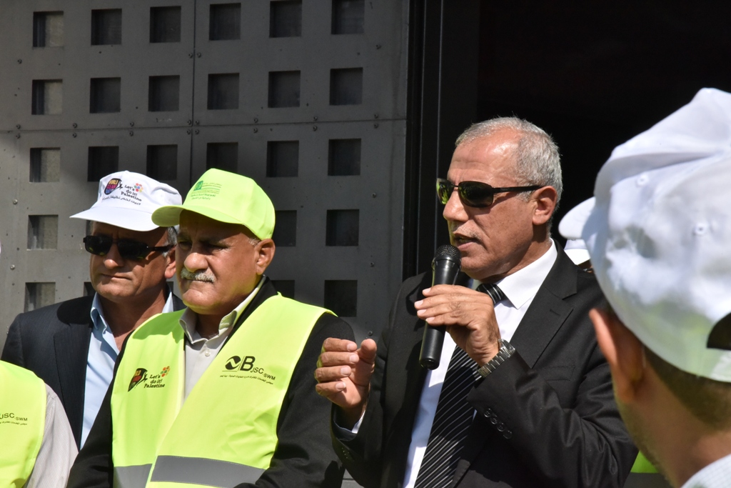 حملة اليوم العالمي للنظافة تنطلق في محافظة بيت لحم تحت شعار بيت لحم نظيفة وخضراء