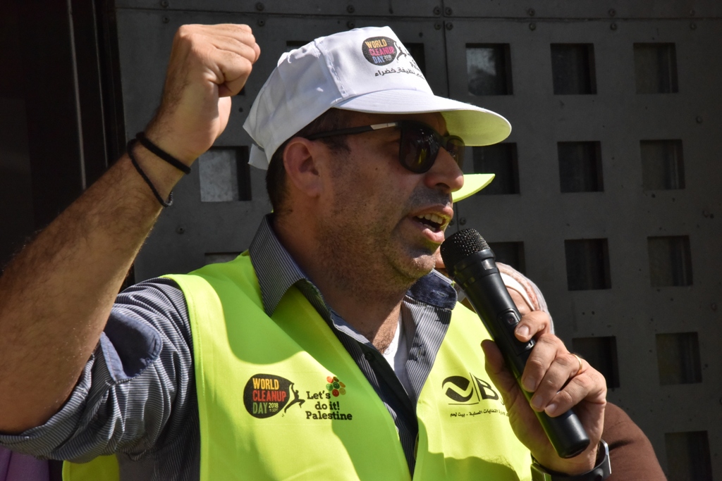 حملة اليوم العالمي للنظافة تنطلق في محافظة بيت لحم تحت شعار بيت لحم نظيفة وخضراء