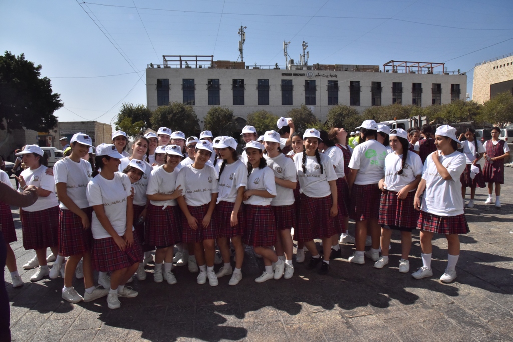 حملة اليوم العالمي للنظافة تنطلق في محافظة بيت لحم تحت شعار بيت لحم نظيفة وخضراء