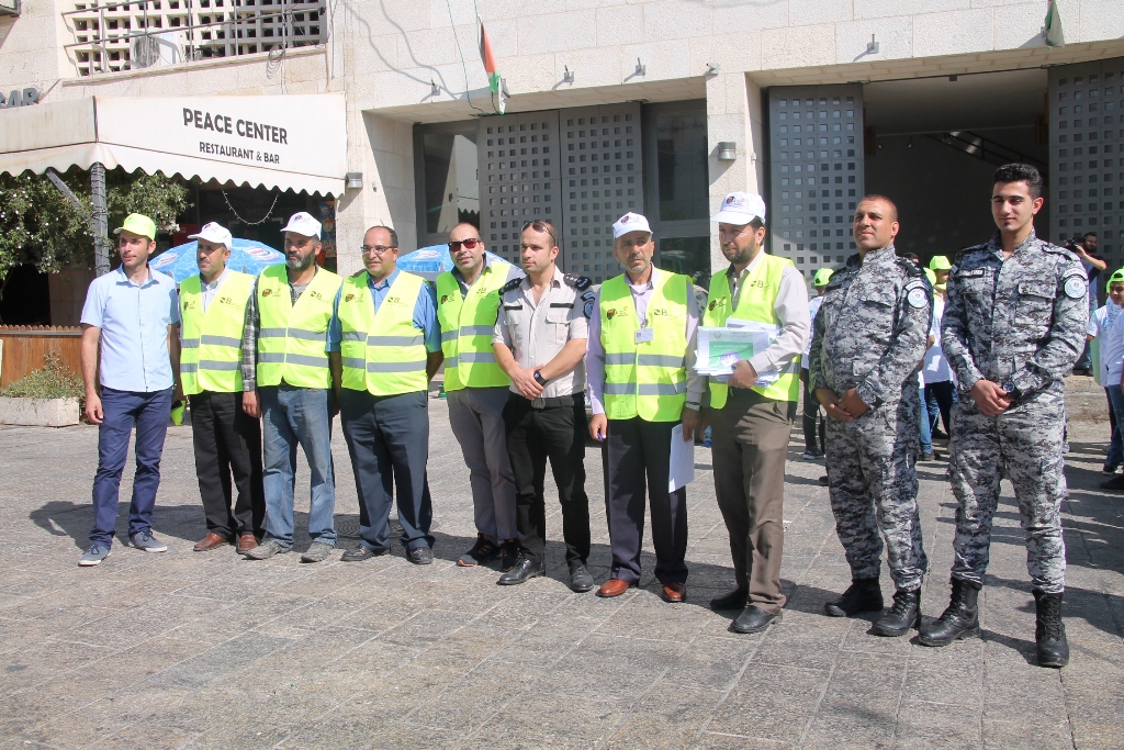 حملة اليوم العالمي للنظافة تنطلق في محافظة بيت لحم تحت شعار بيت لحم نظيفة وخضراء