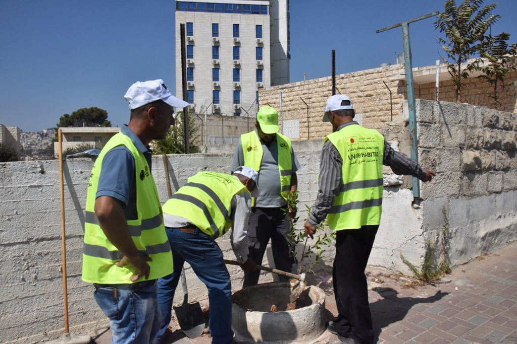 حملة اليوم العالمي للنظافة تنطلق في محافظة بيت لحم تحت شعار بيت لحم نظيفة وخضراء