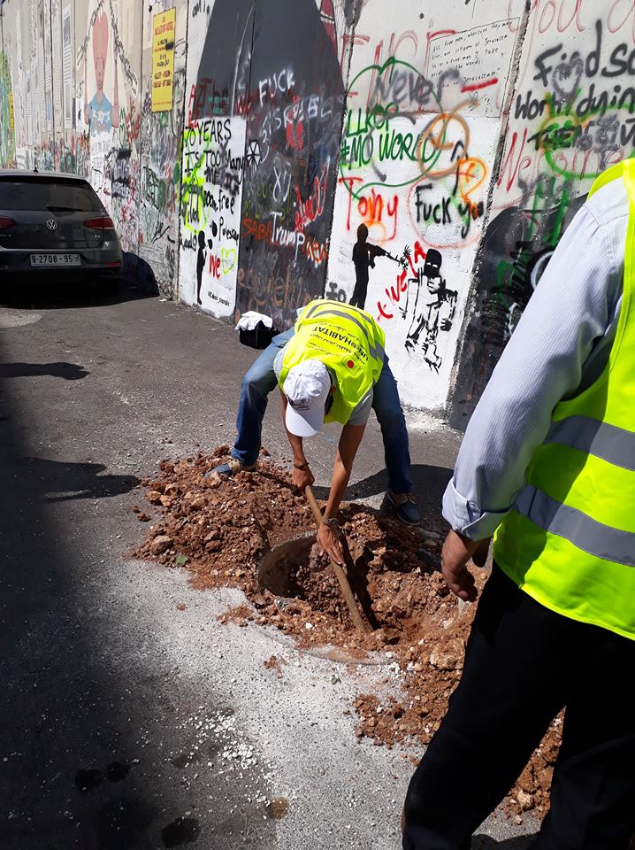 حملة اليوم العالمي للنظافة تنطلق في محافظة بيت لحم تحت شعار بيت لحم نظيفة وخضراء