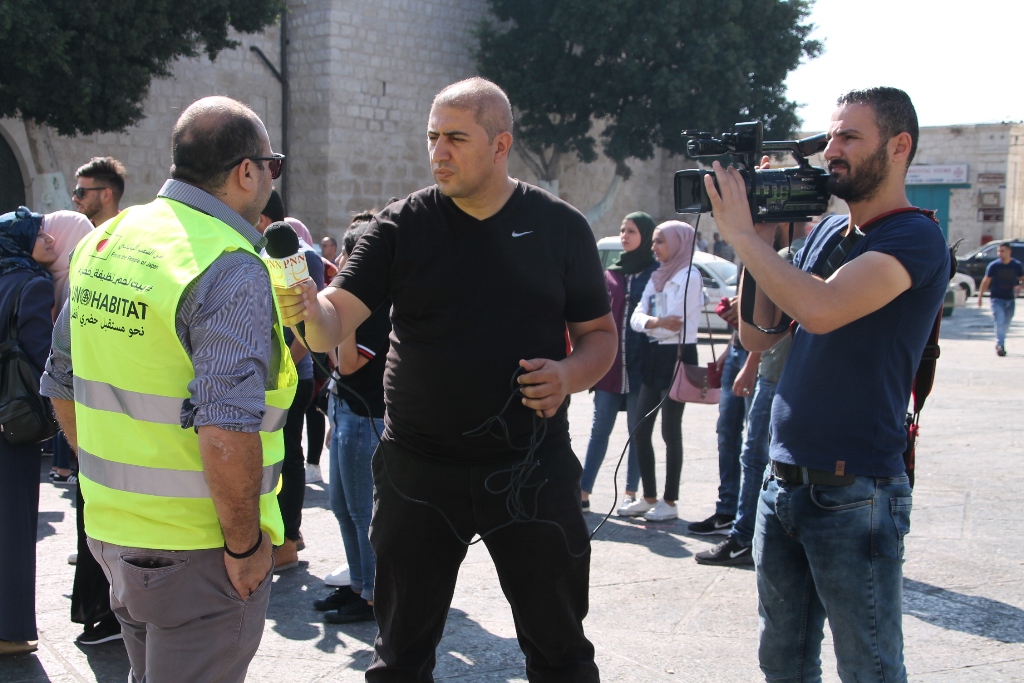 حملة اليوم العالمي للنظافة تنطلق في محافظة بيت لحم تحت شعار بيت لحم نظيفة وخضراء