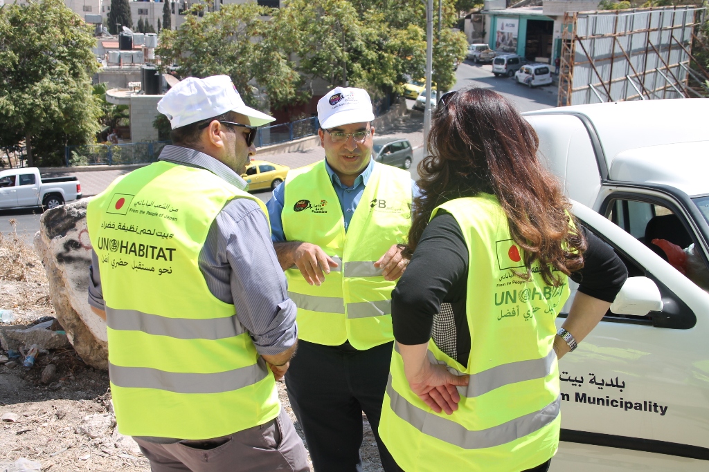 حملة اليوم العالمي للنظافة تنطلق في محافظة بيت لحم تحت شعار بيت لحم نظيفة وخضراء