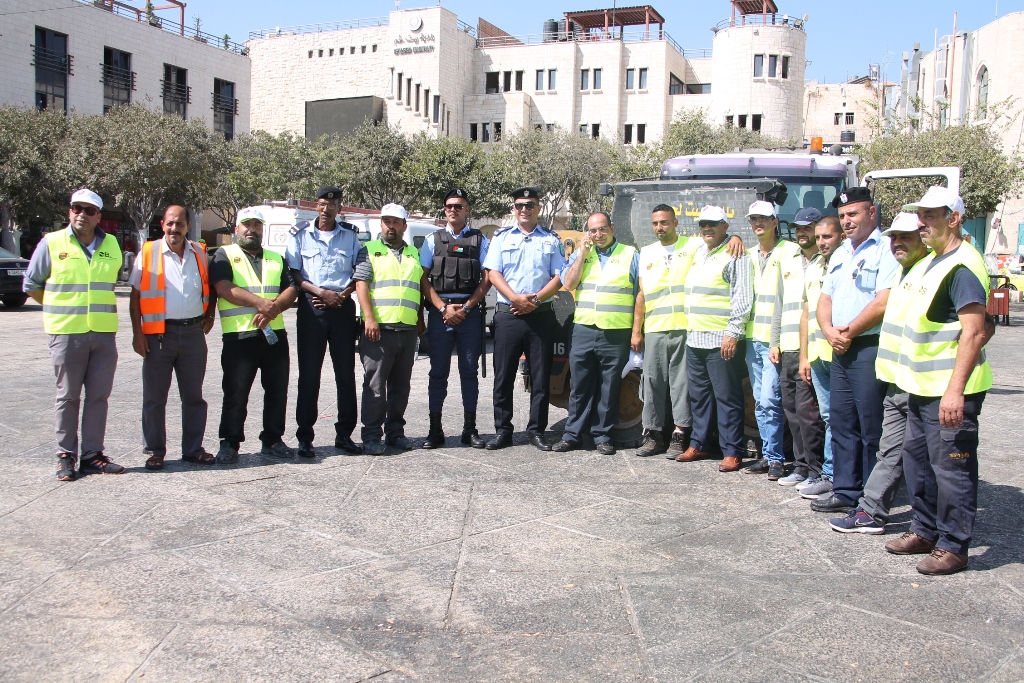 حملة اليوم العالمي للنظافة تنطلق في محافظة بيت لحم تحت شعار بيت لحم نظيفة وخضراء