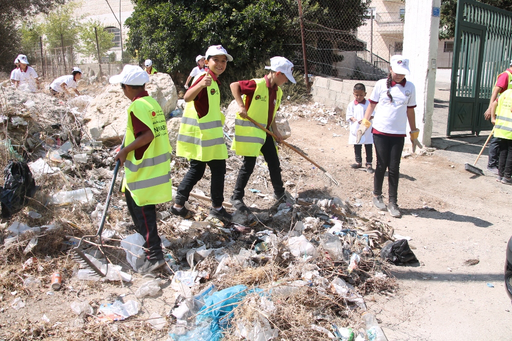 حملة اليوم العالمي للنظافة تنطلق في محافظة بيت لحم تحت شعار بيت لحم نظيفة وخضراء