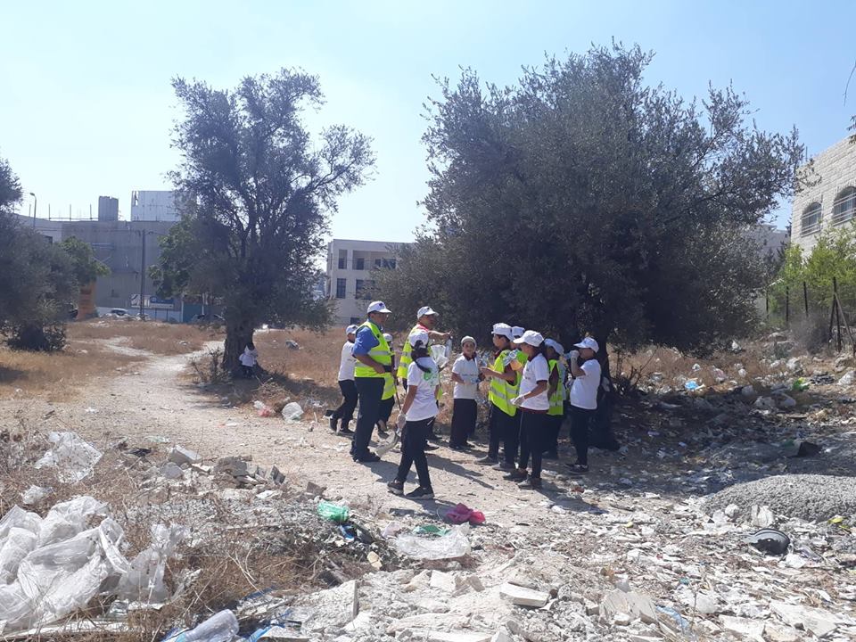 حملة اليوم العالمي للنظافة تنطلق في محافظة بيت لحم تحت شعار بيت لحم نظيفة وخضراء