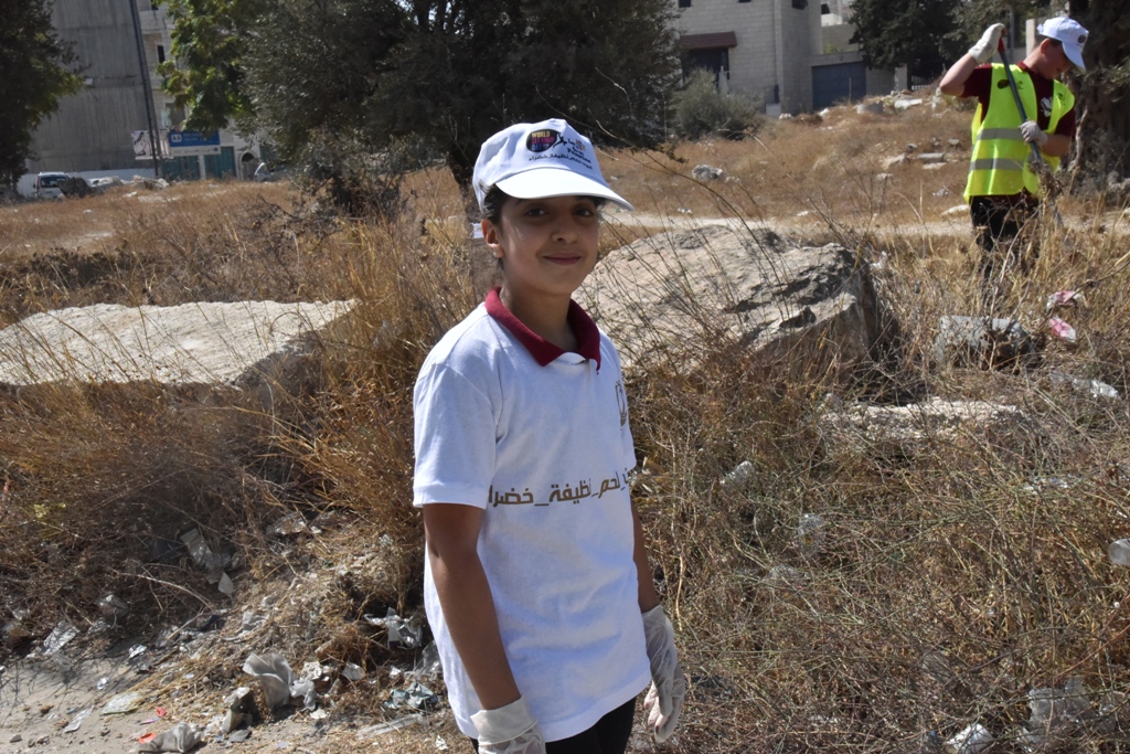 حملة اليوم العالمي للنظافة تنطلق في محافظة بيت لحم تحت شعار بيت لحم نظيفة وخضراء