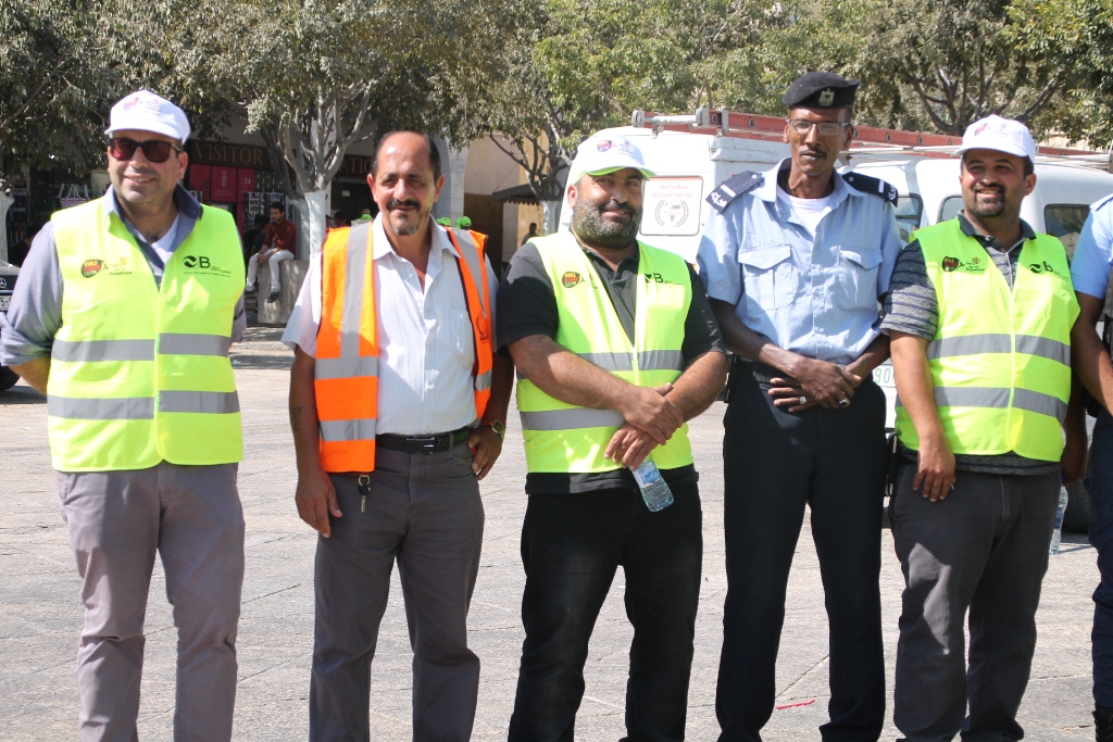 حملة اليوم العالمي للنظافة تنطلق في محافظة بيت لحم تحت شعار بيت لحم نظيفة وخضراء