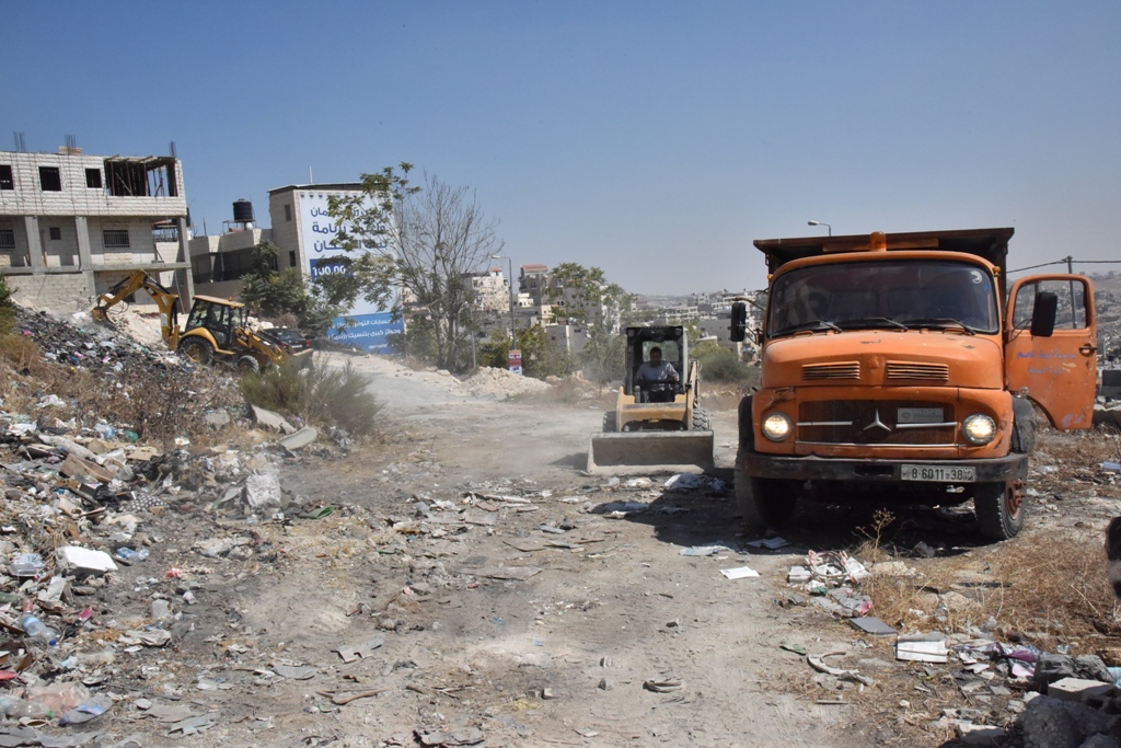 حملة اليوم العالمي للنظافة تنطلق في محافظة بيت لحم تحت شعار بيت لحم نظيفة وخضراء