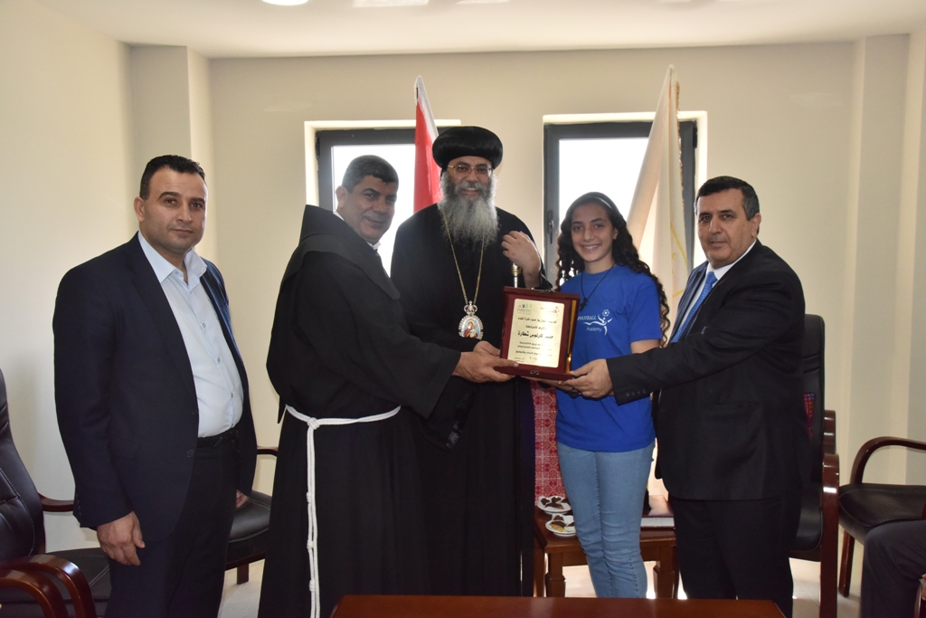 بلدية بيت لحم تكرم فريق نادي عاصمة الميلاد بعد أن أحرز المرتبة الثانية في دوري بريشا الإيطالية