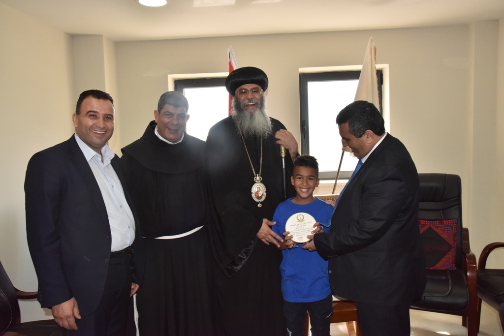 بلدية بيت لحم تكرم فريق نادي عاصمة الميلاد بعد أن أحرز المرتبة الثانية في دوري بريشا الإيطالية