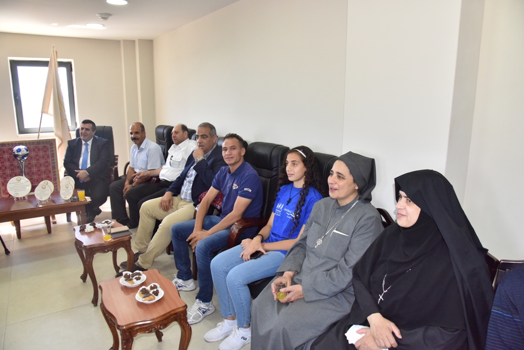 بلدية بيت لحم تكرم فريق نادي عاصمة الميلاد بعد أن أحرز المرتبة الثانية في دوري بريشا الإيطالية