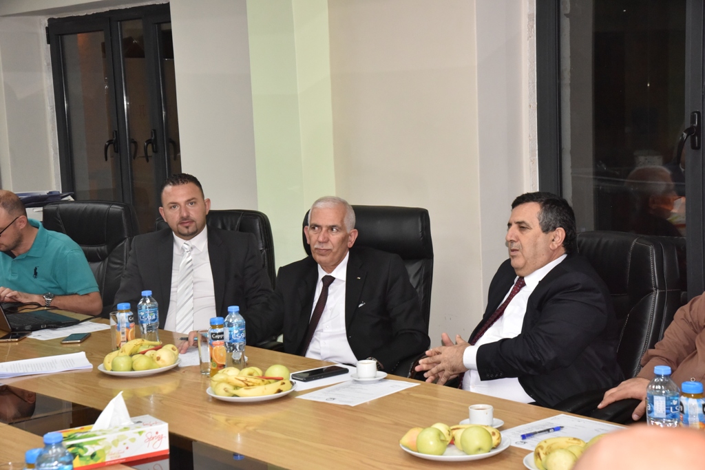 عطوفة محافظ بيت لحم يحل ضيفاً على جلسة مجلس بلدية بيت لحم