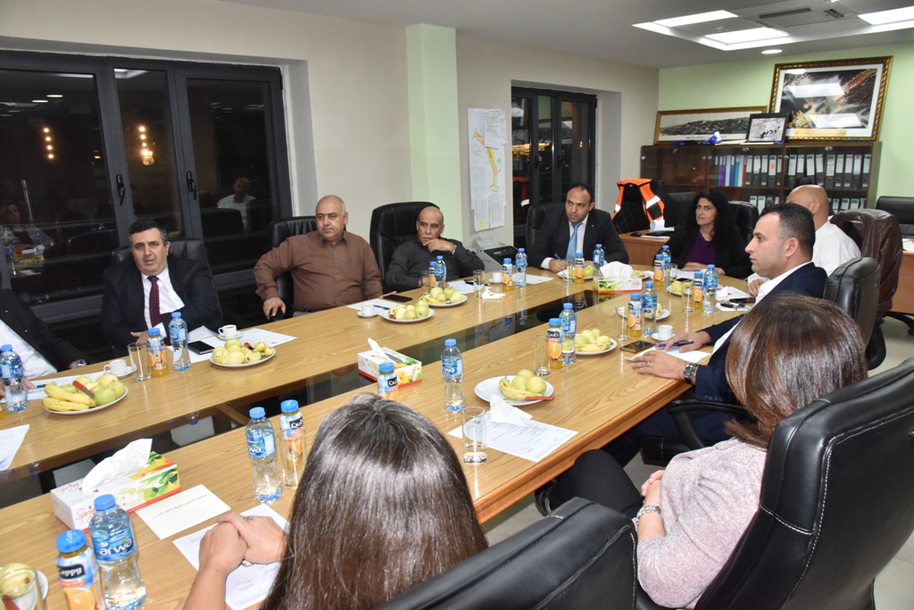 عطوفة محافظ بيت لحم يحل ضيفاً على جلسة مجلس بلدية بيت لحم