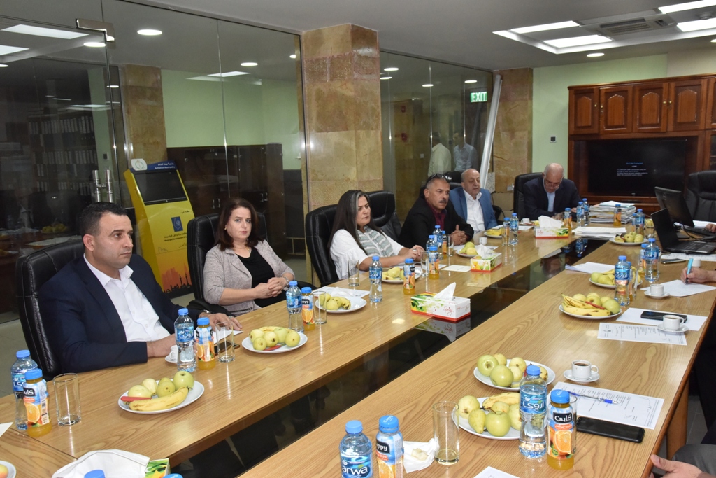 عطوفة محافظ بيت لحم يحل ضيفاً على جلسة مجلس بلدية بيت لحم