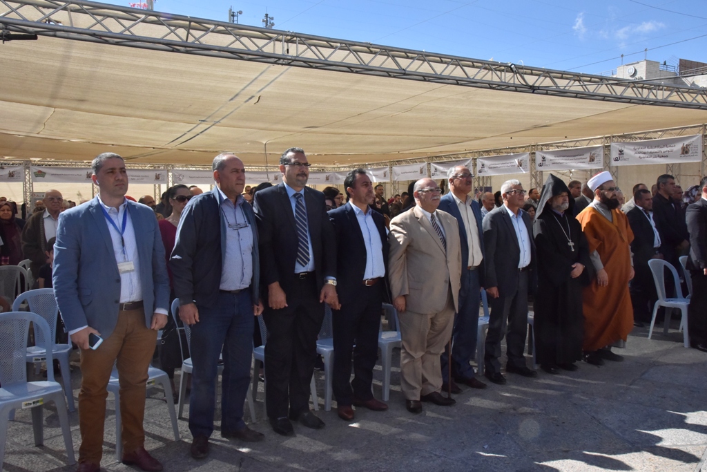 مهرجان قطف الزيتون الثامن عشر ينطلق من ساحة المهد في بيت لحم