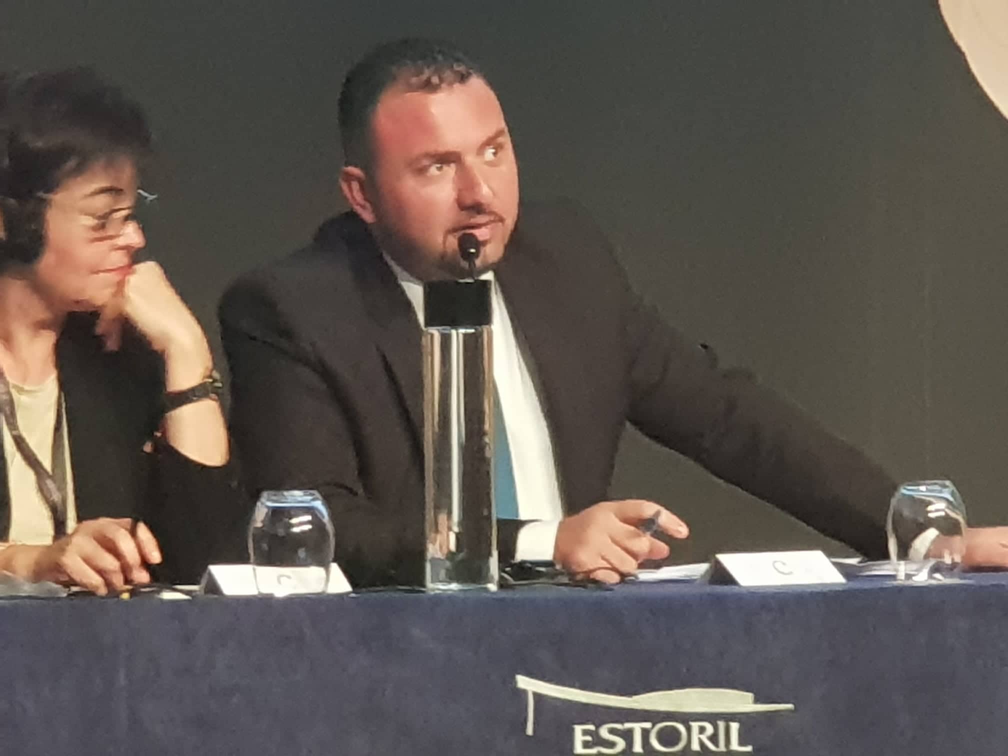 نائب رئيس بلدية بيت لحم حنانيا يشارك في المؤتمر الدولي الخاص بالمدن التعليمية في مدينة كاشكايش في البرتغال