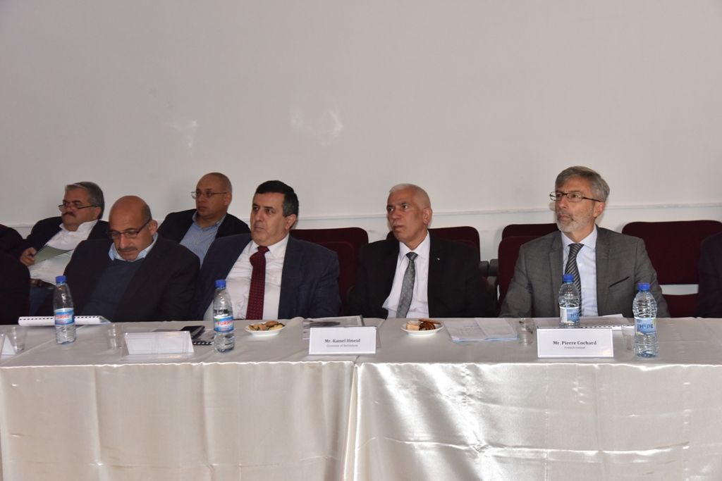 لقاء في مركز السلام/ بيت لحم لمناقشة خطة المرور في بيت لحم والسيناريوهات المطروحة