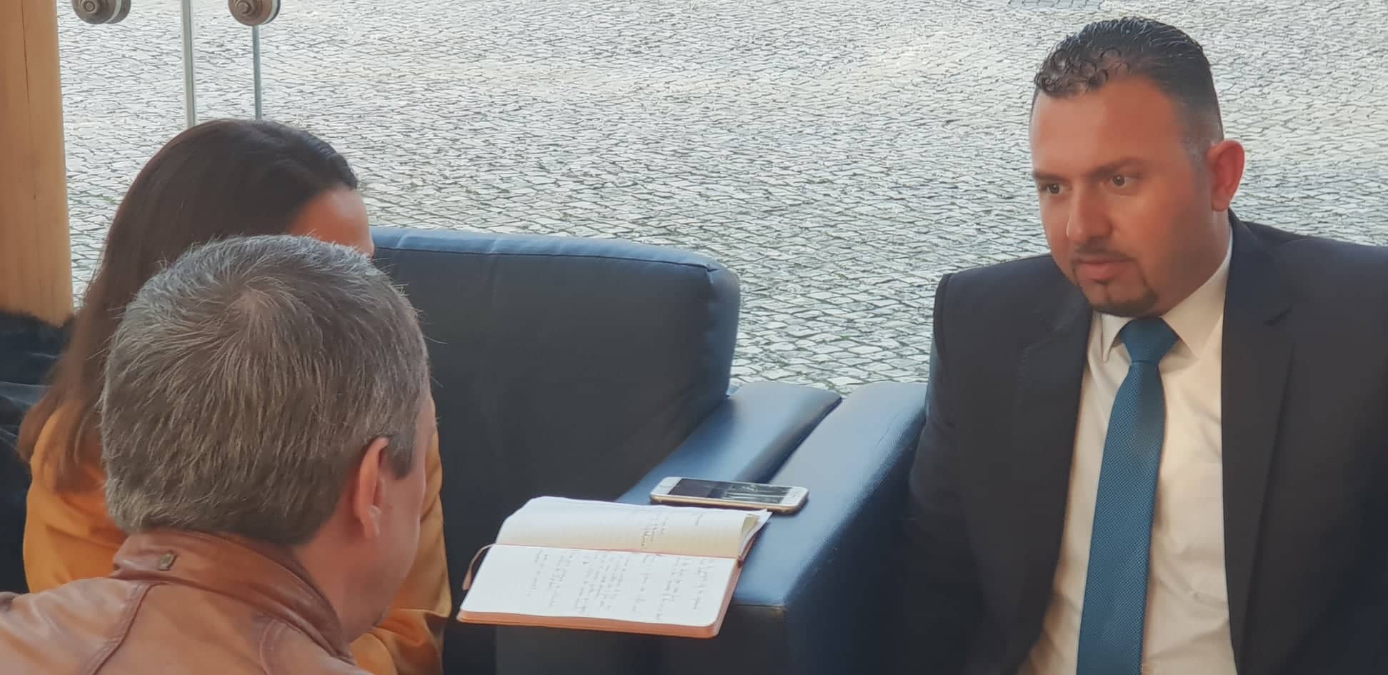 نائب رئيس بلدية بيت لحم حنانيا يشارك في المؤتمر الدولي الخاص بالمدن التعليمية في مدينة كاشكايش في البرتغال