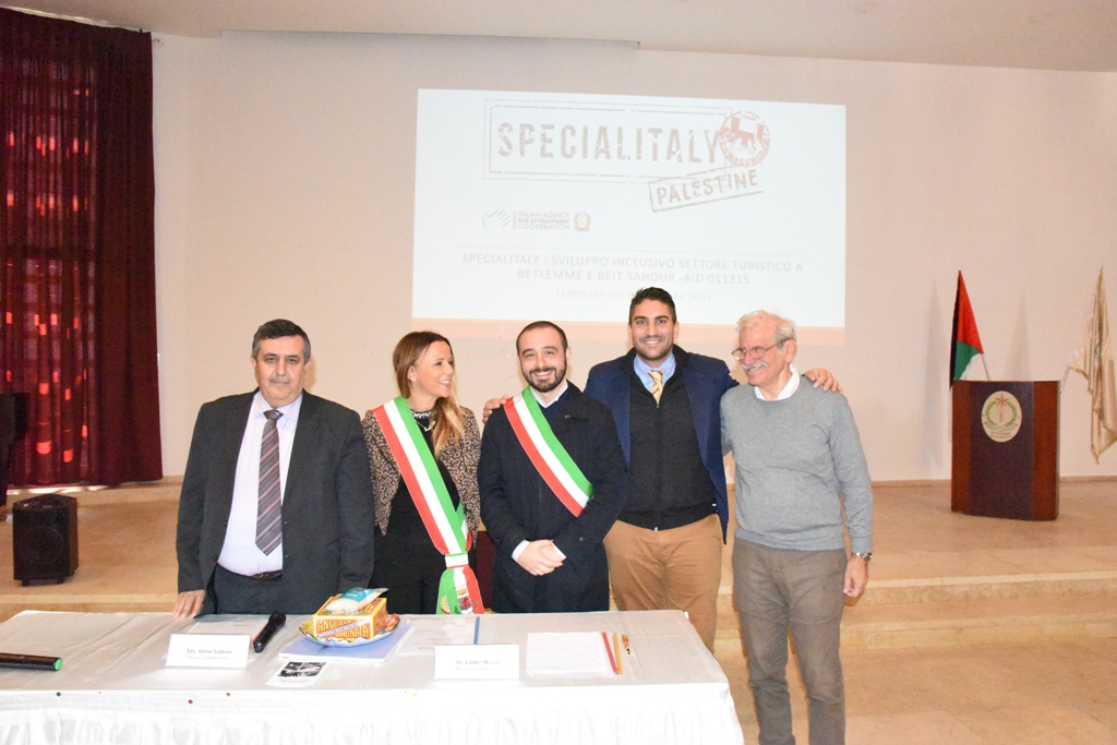 إنطلاق مشروع Special Italy  من مركز السلام في بيت لحم
