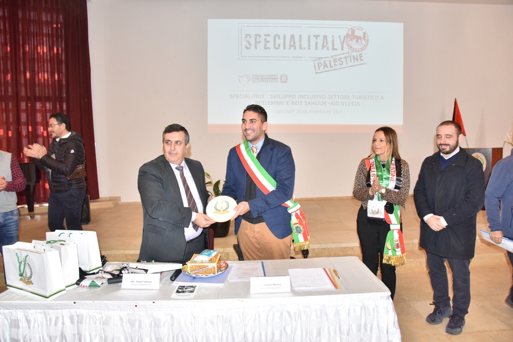 إنطلاق مشروع Special Italy  من مركز السلام في بيت لحم