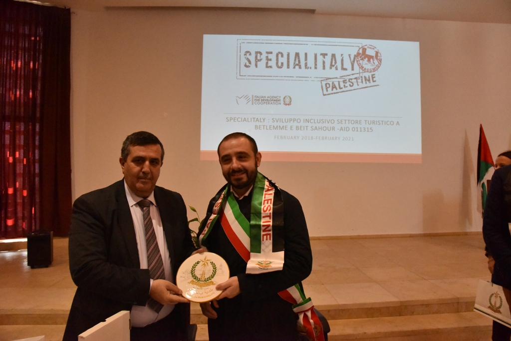 إنطلاق مشروع Special Italy  من مركز السلام في بيت لحم