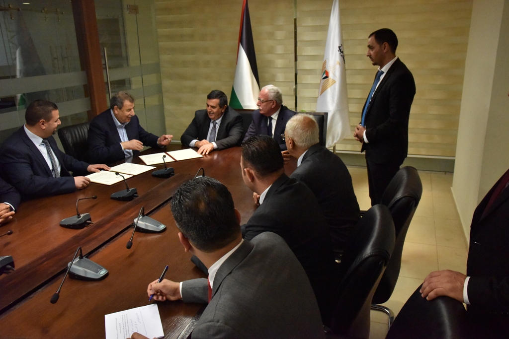 وزارة الخارجية والمغتربين وبلديات بيت لحم، بيت جالا، وبيت ساحور يوقعون على مذكرة شراكة لتنظيم مؤتمر لمغتربي بيت لحم ٢٠١٩