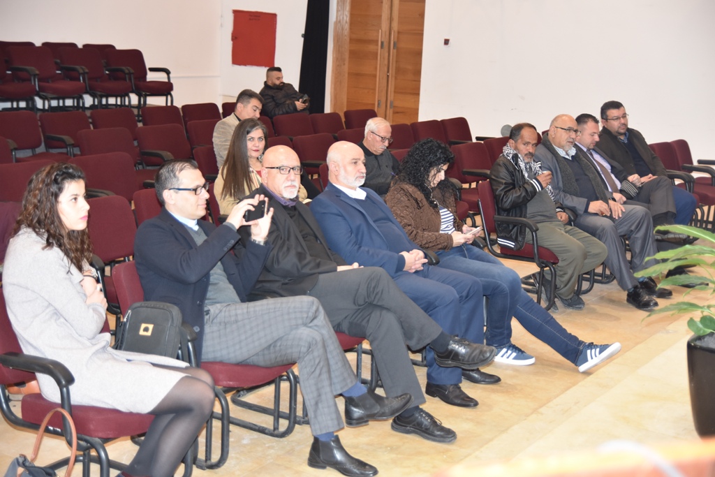 مؤتمر صحفي تحت عنوان  "رسالة مسيحيي فلسطين في زمن الميلاد" في مركز السلام بيت لحم